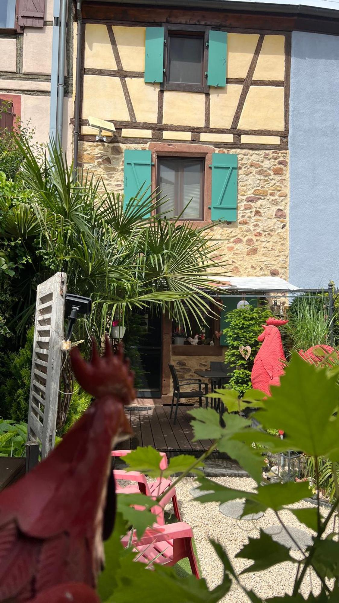 Gite Le Coq Rouge エーグイスハイム エクステリア 写真
