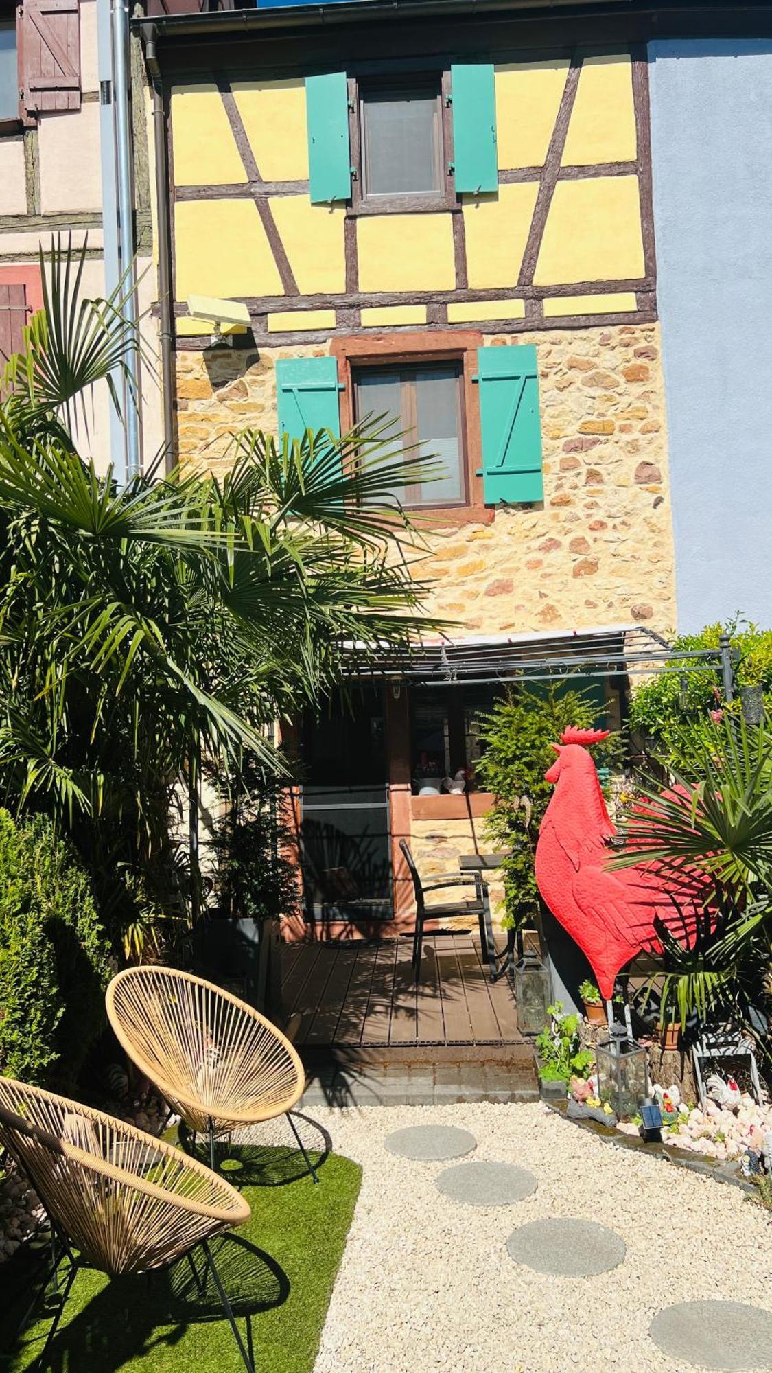 Gite Le Coq Rouge エーグイスハイム エクステリア 写真